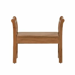 Petit banc en bois d'acacia Isolde