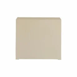 Petit buffet 2 portes en bois effet béton et bois recyclé Dalva