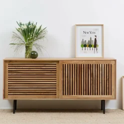 Petit buffet en bois d'acacia Salta