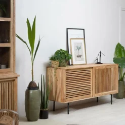 Petit buffet en bois d'acacia Salta
