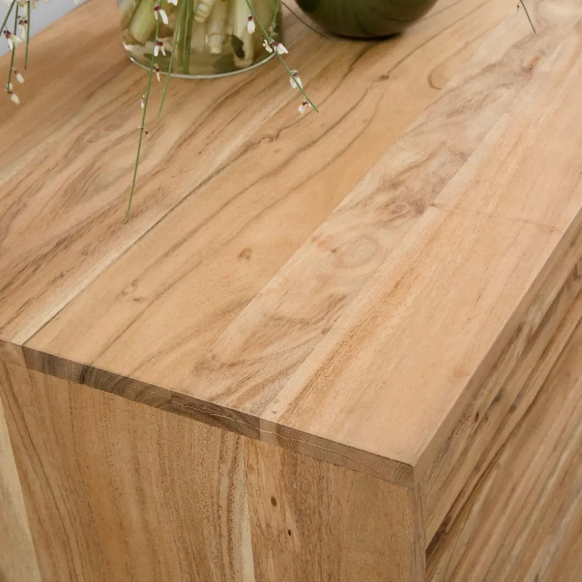 Petit buffet en bois d'acacia Salta