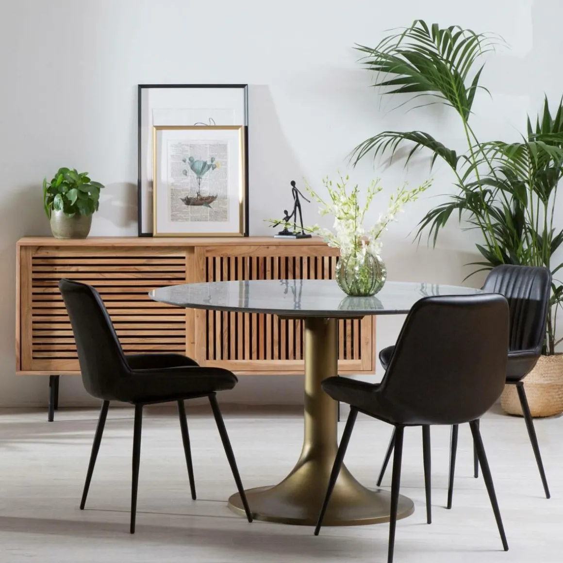 Petit buffet en bois d'acacia Salta