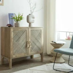 Petit buffet en bois de manguier Indiana