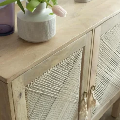 Petit buffet en bois de manguier Indiana