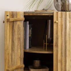 Petit buffet en bois de manguier et terrazzo Bao