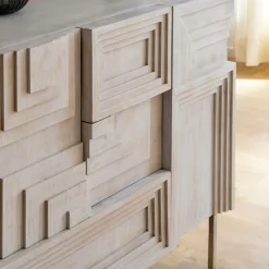 Petit buffet en bois de manguier Tristan