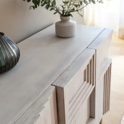 Petit buffet en bois de manguier Tristan