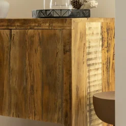 Petit buffet en bois recyclé Naël