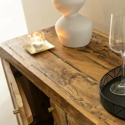 Petit buffet en bois recyclé Naël