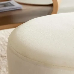 Petit Fauteuil blanc en manguier Adonis