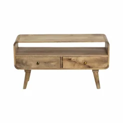 Petit meuble TV en bois de manguier Maëva