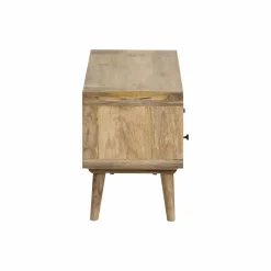 Petit meuble TV en bois de manguier Maëva