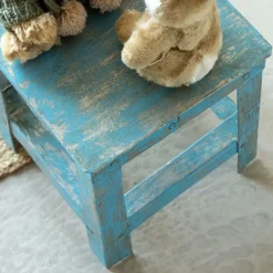 Petit tabouret en métal Alban