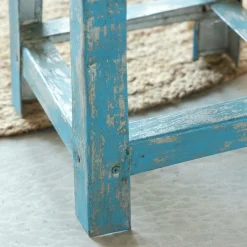 Petit tabouret en métal Alban