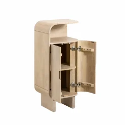 Petite colonne en bois de manguier Yoni