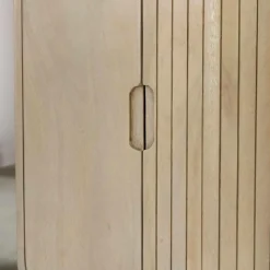 Petite colonne en bois de manguier Yoni