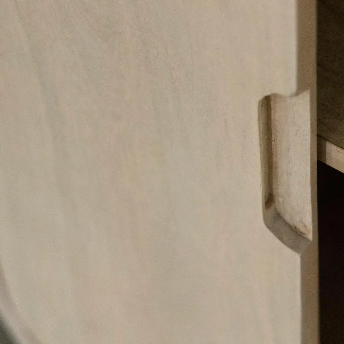 Petite colonne en bois de manguier Yoni