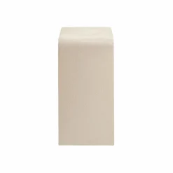 Petite console en bois effet béton et bois d'acacia Dalva