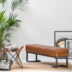 Pochette en cuir et peau de vache, noir et blanc