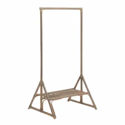 Portant en rotin avec planche Rattan