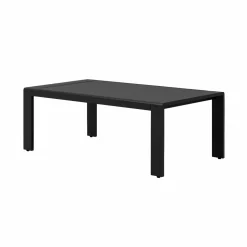 Salon de jardin 5 places gris foncé Auguste