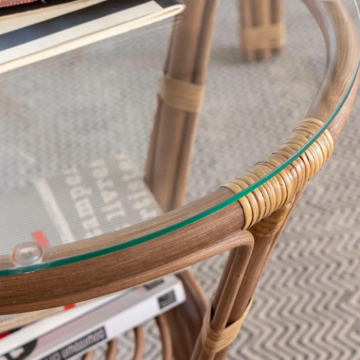 Salon de jardin en rotin 4 places Rattan