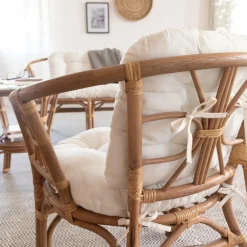 Salon de jardin en rotin 4 places Rattan