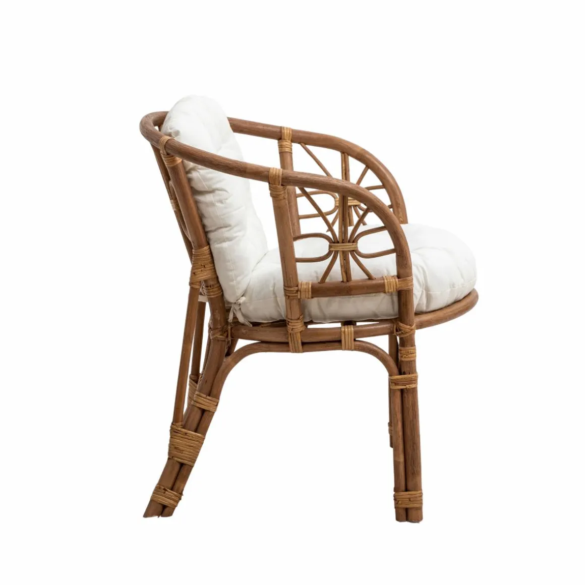 Salon de jardin en rotin 4 places Rattan