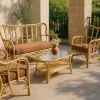 Salon de jardin en rotin terracotta Rattan