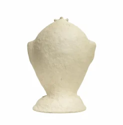 Sculpture buste femme en papier mâché Antoine