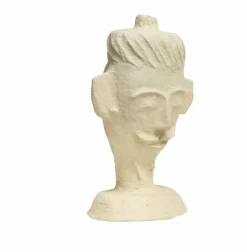 Sculpture buste homme en papier mâché Antoine