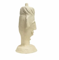 Sculpture buste homme en papier mâché Antoine