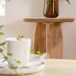 Set de 2 tables basses en bois de manguier Tom