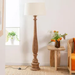 Set de 2 tables basses en bois de manguier Tom