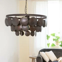 Suspension en métal Laurel