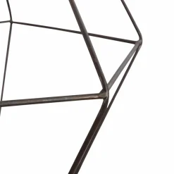 Suspension graphique en métal noir Jim