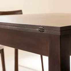 Table à manger avec allonges en bois de manguier Syanna