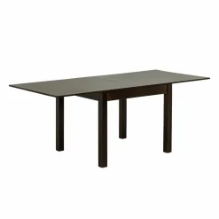 Table à manger avec allonges en bois de manguier Syanna