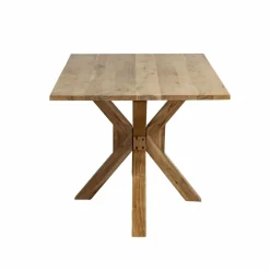 Table à manger rectangulaire en bois d'acacia Izel