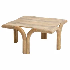 Table basse carré en bois de manguier Zola
