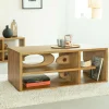 Table basse design en bois de manguier Alwen