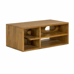 Table basse design en bois de manguier Alwen