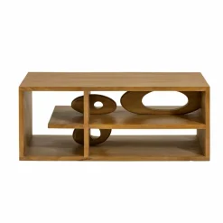 Table basse design en bois de manguier Alwen