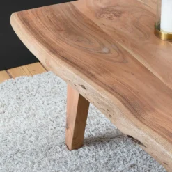 Table basse en bois d'acacia Tree