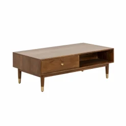 Table basse en bois d'acacia Emiel