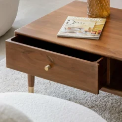 Table basse en bois d'acacia Emiel