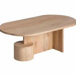 Table basse en bois de manguier Edouard