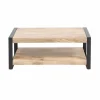 Table basse en bois de manguier 100 cm New-York