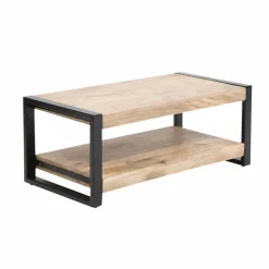 Table basse en bois de manguier 100 cm New-York
