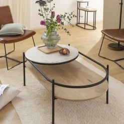 Table basse en bois de manguier Florentin